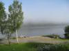 Nebel auf dem Fluss